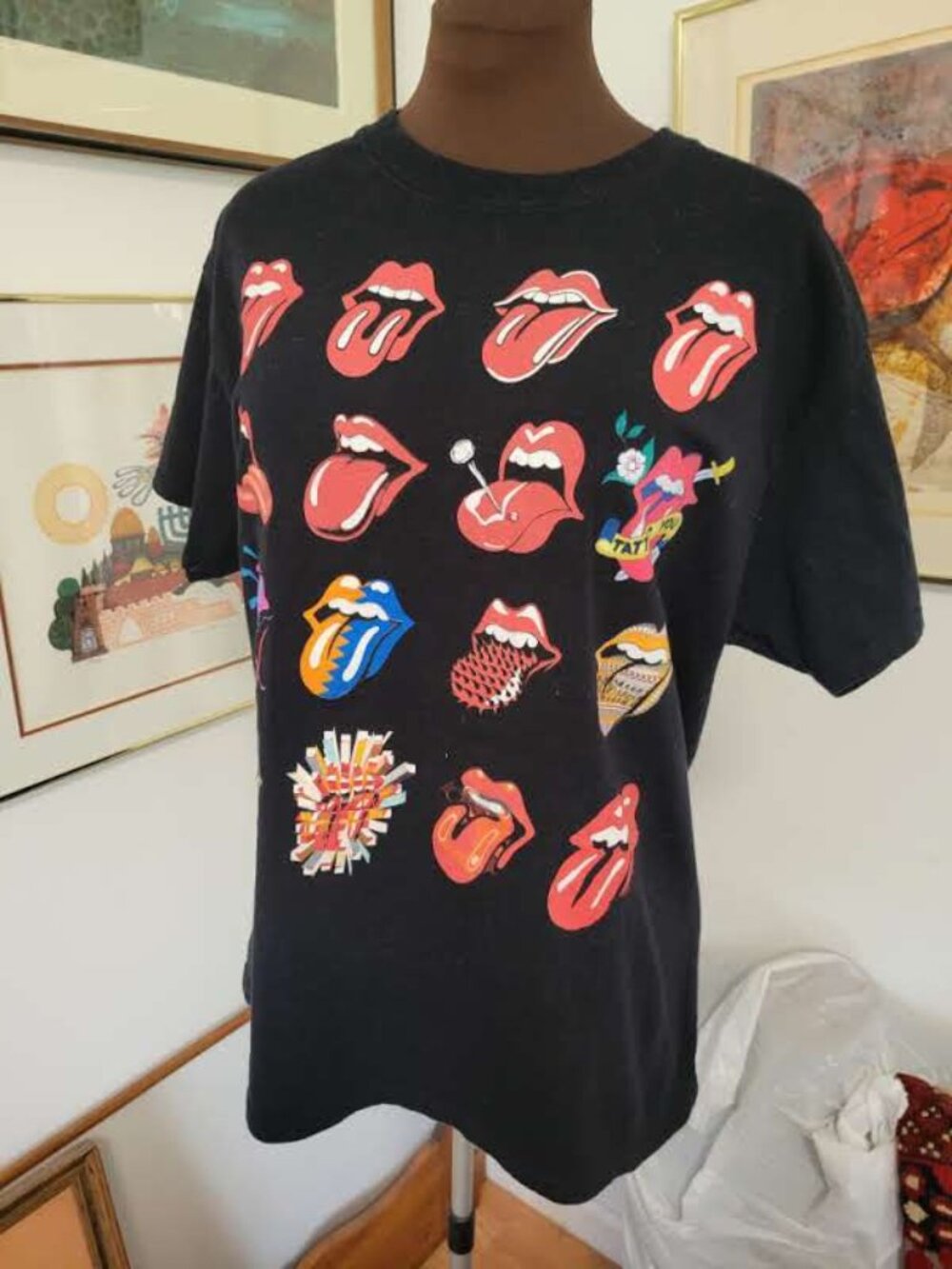 Rolling Stones 2021 Concert T-Shirt Size M